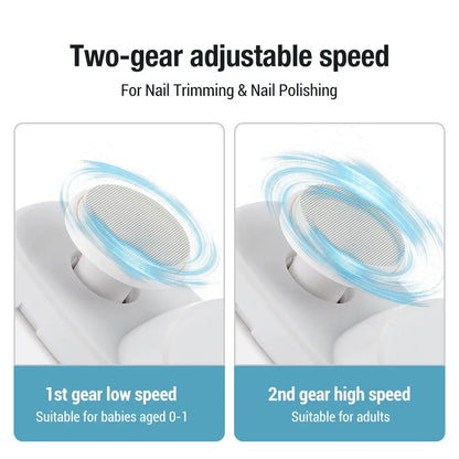 TrimLuma 2-Speed Electric Nail Trimmer