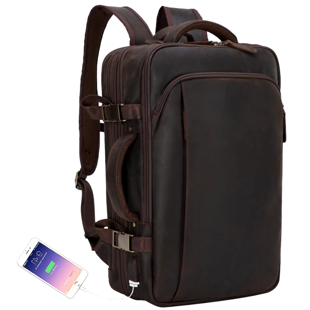Atacama 17” Leather Adventure Pack