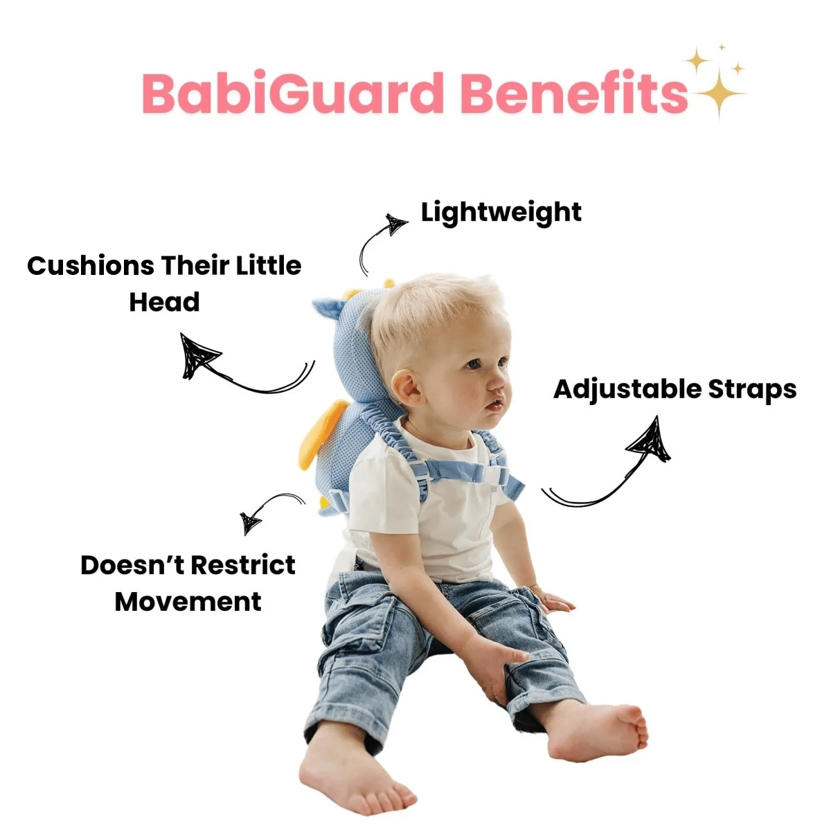 Tumble Buddy — Baby Head Protector Backpack Safe