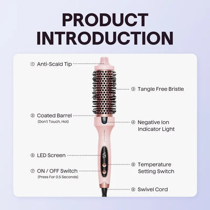 Blowout Boost Ionic Brush - Salon-Style Volume & Smoothness at Home