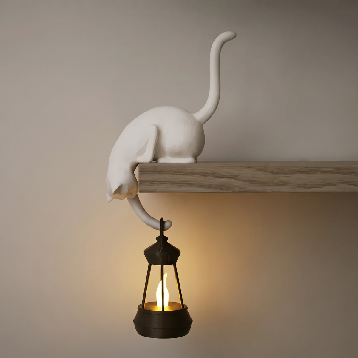 Cat Storage Hook Lamp