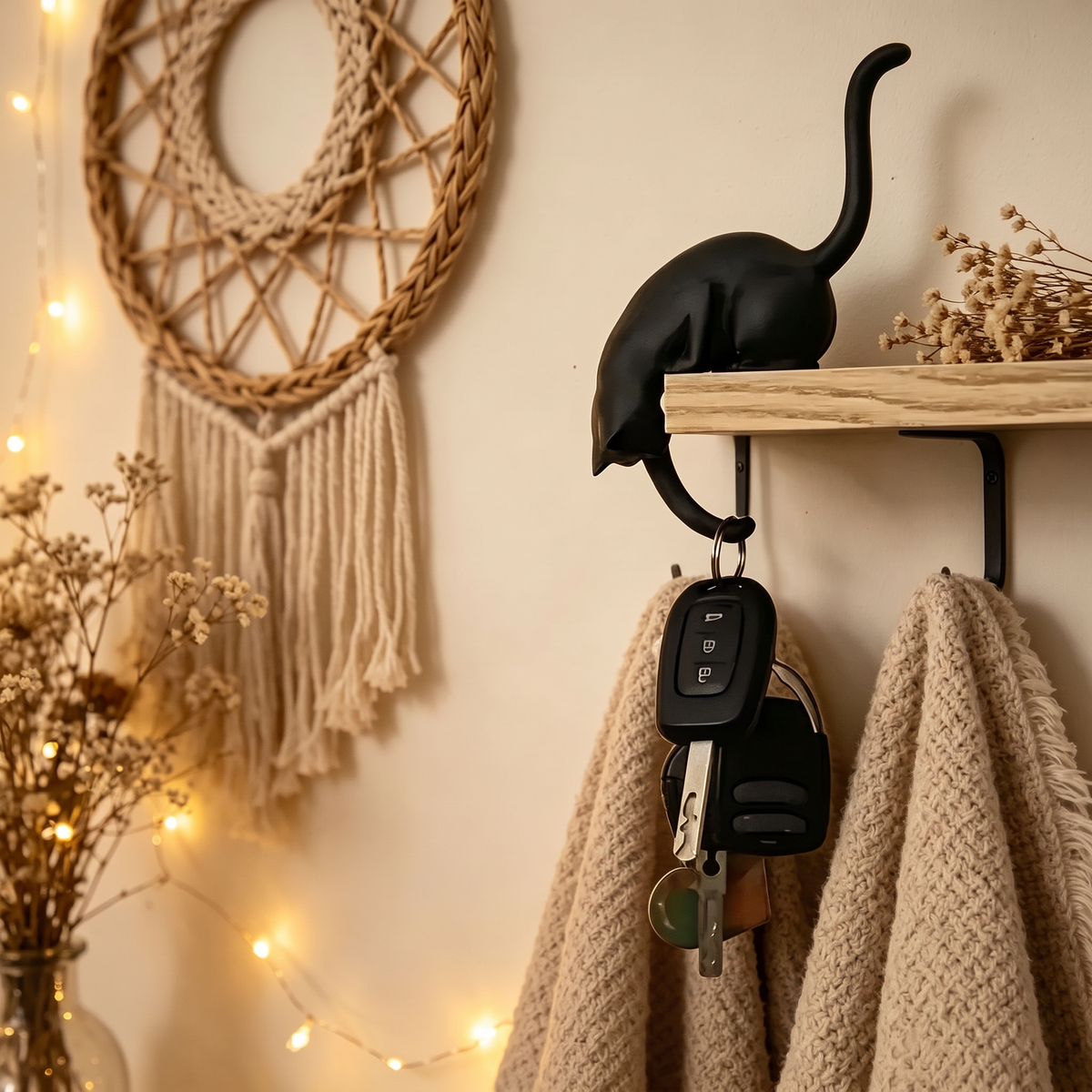 Cat Storage Hook Lamp