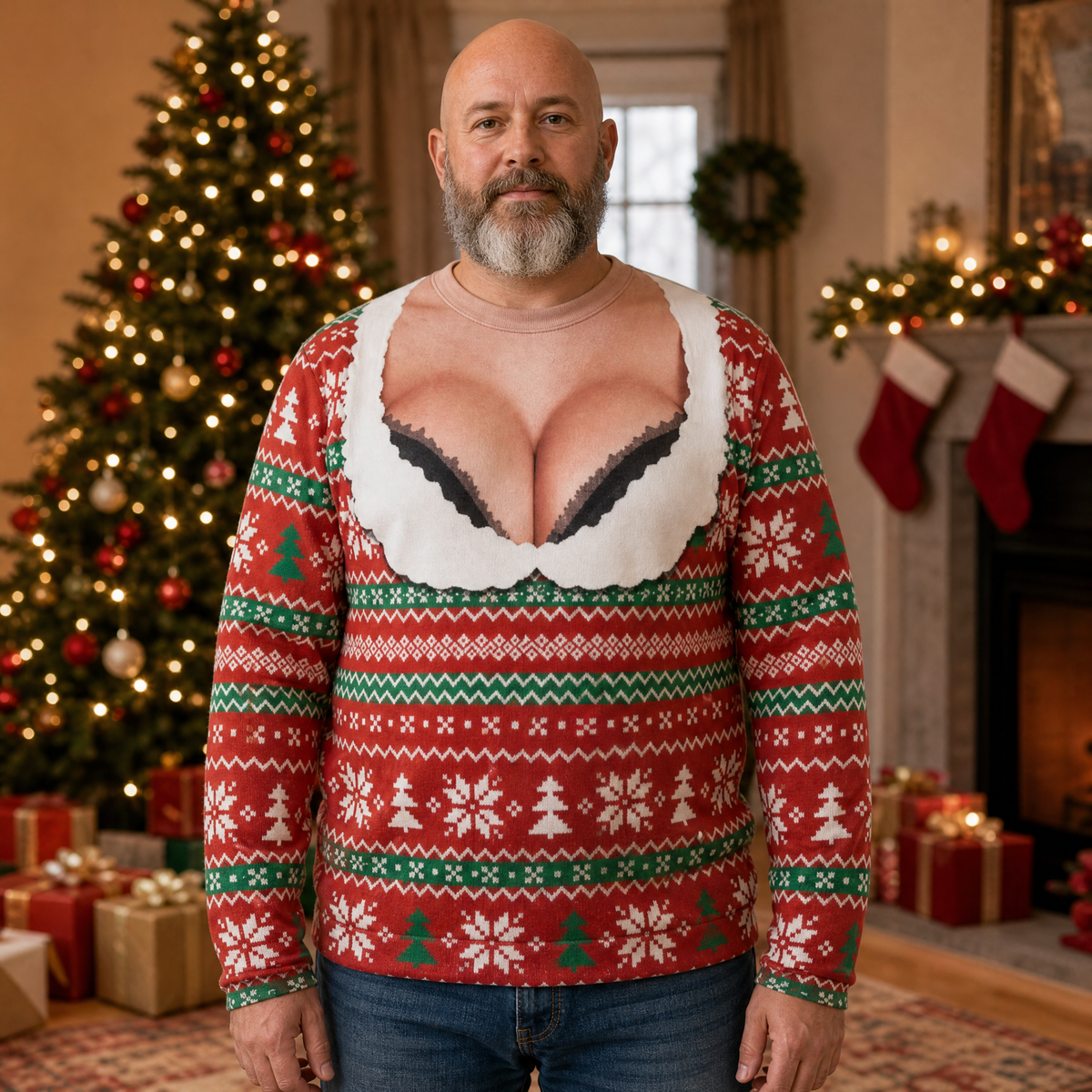 Merry Chestmas — Funny Christmas Sweater
