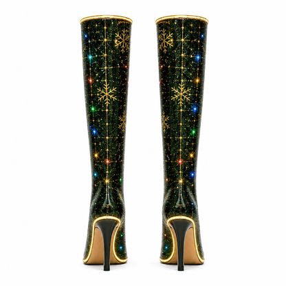 The MistleGlow - LED Christmas Boots