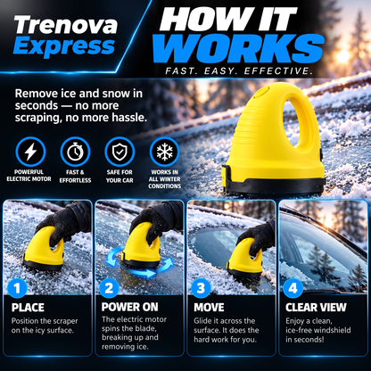 ClearFrost Electric Ice Scraper