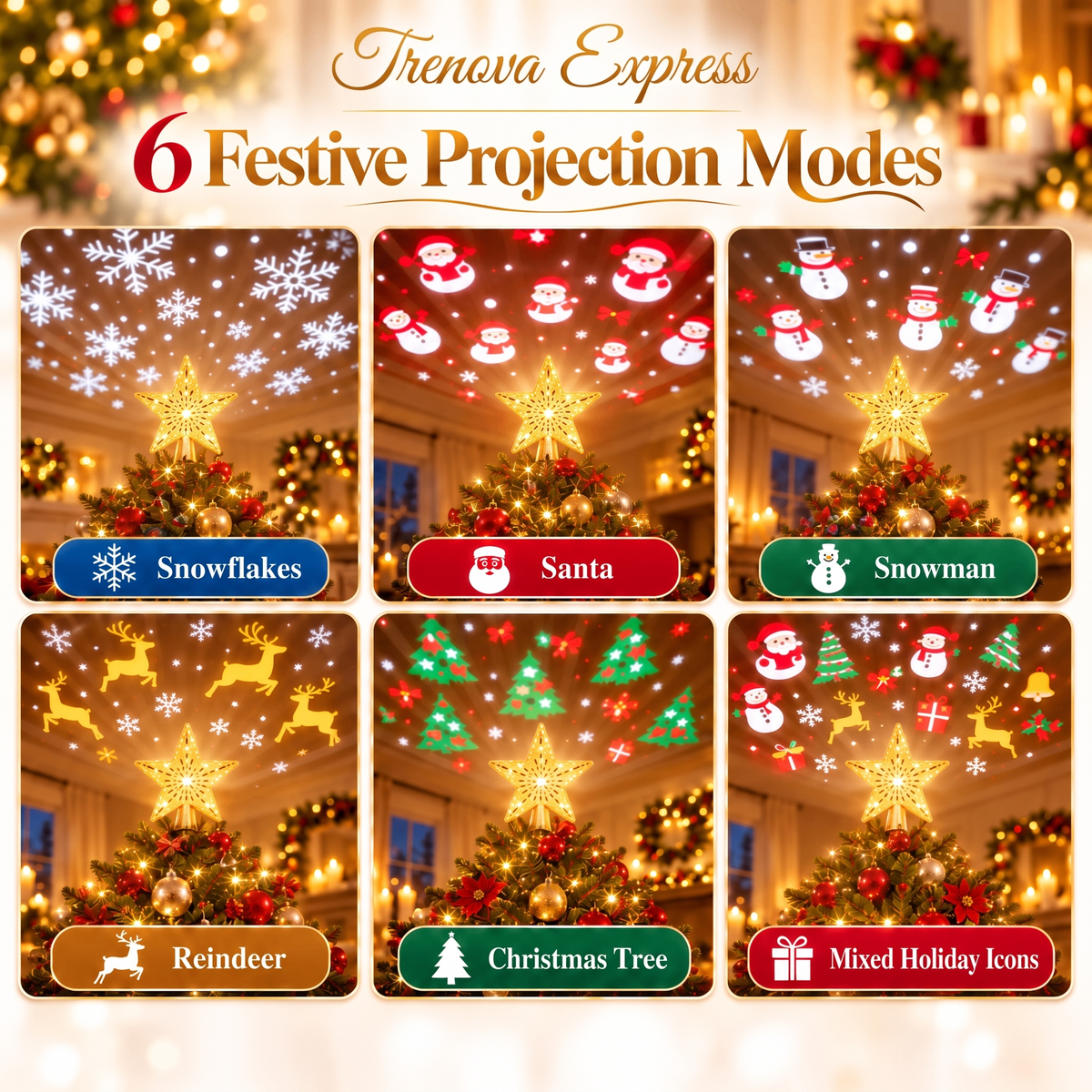 Holiday Star Projector