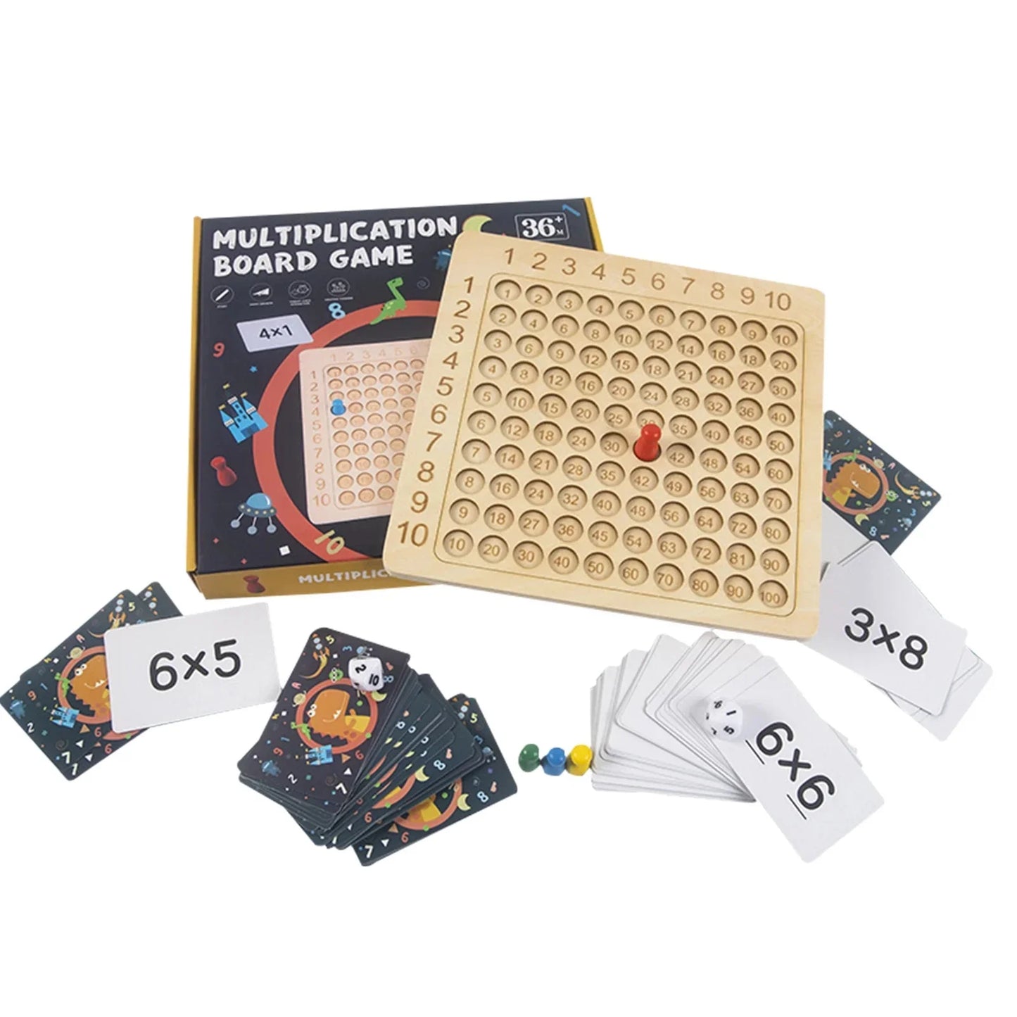 1x1 Math Learning Game