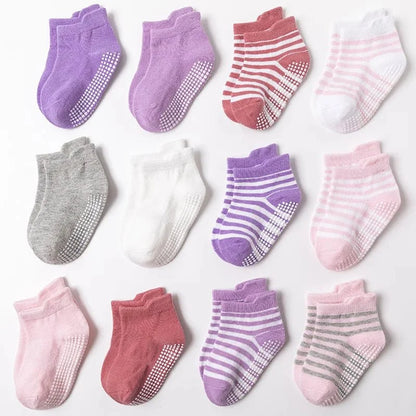 Non-Slip Socks (12 Pack)