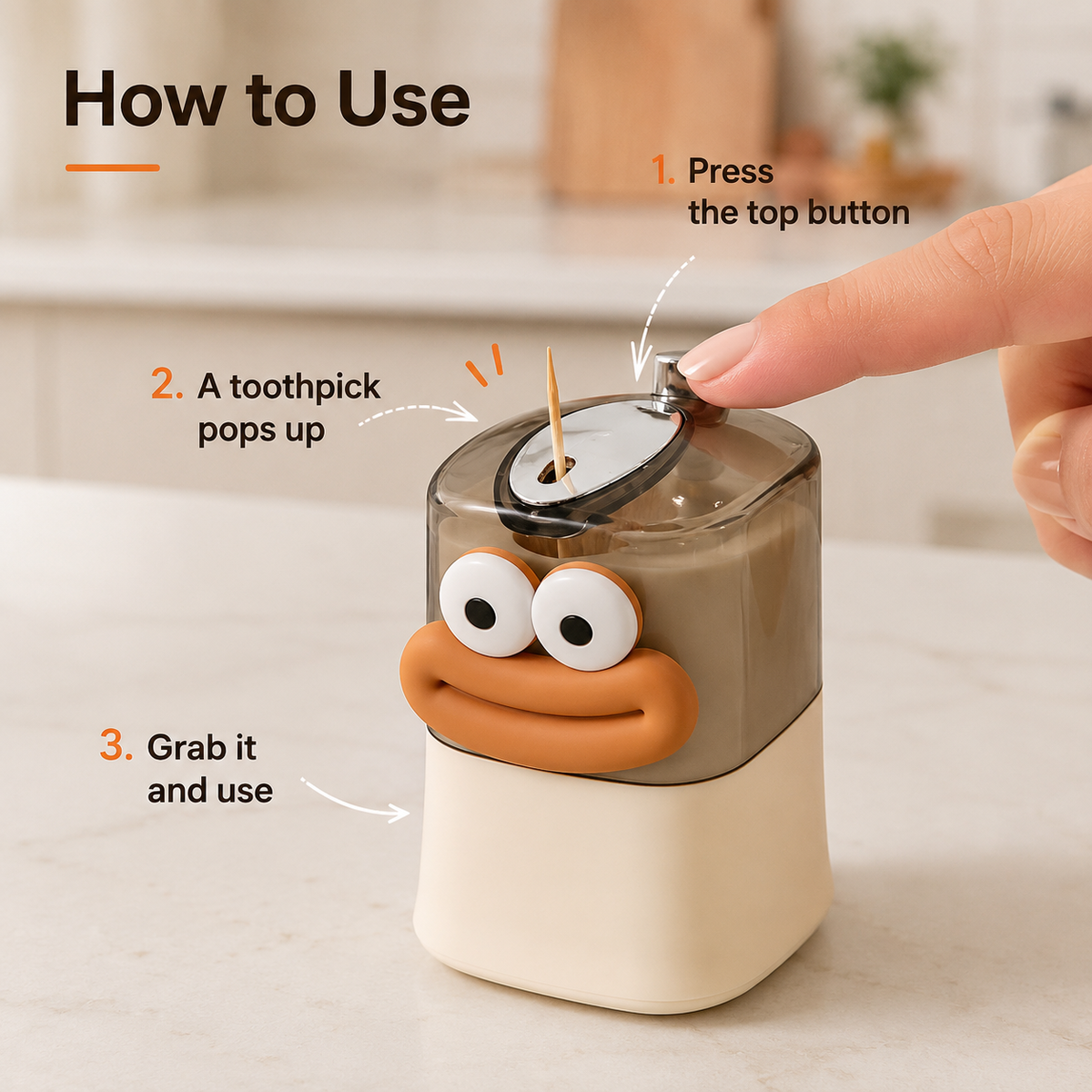 QuackPick — Automatic Toothpick Dispenser