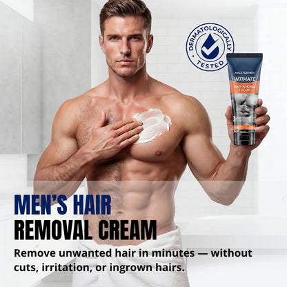 SmoothGroom Men's Intimate Hair Removal Cream